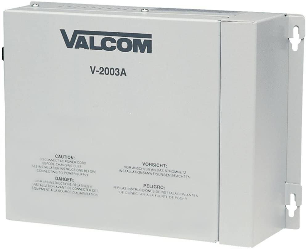 VALCOM V-2003 A ONE WAY CONTROL DE 3 ZONA PÁGINA CON CONSTRUIDO EN EL PODER