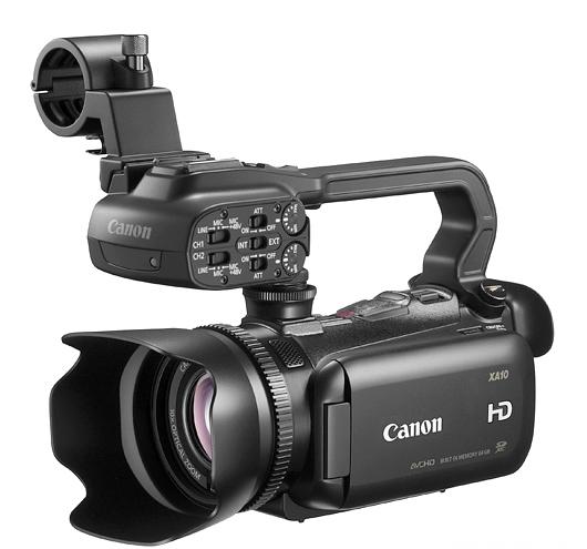 VIDEOCAMARA CANON XA10, LENTE 10X ZOOM ,VIDEO AVCHD,MPEG 4-AVC/H.264),MEMORIA 64 MB,2 RANURAS SDXC