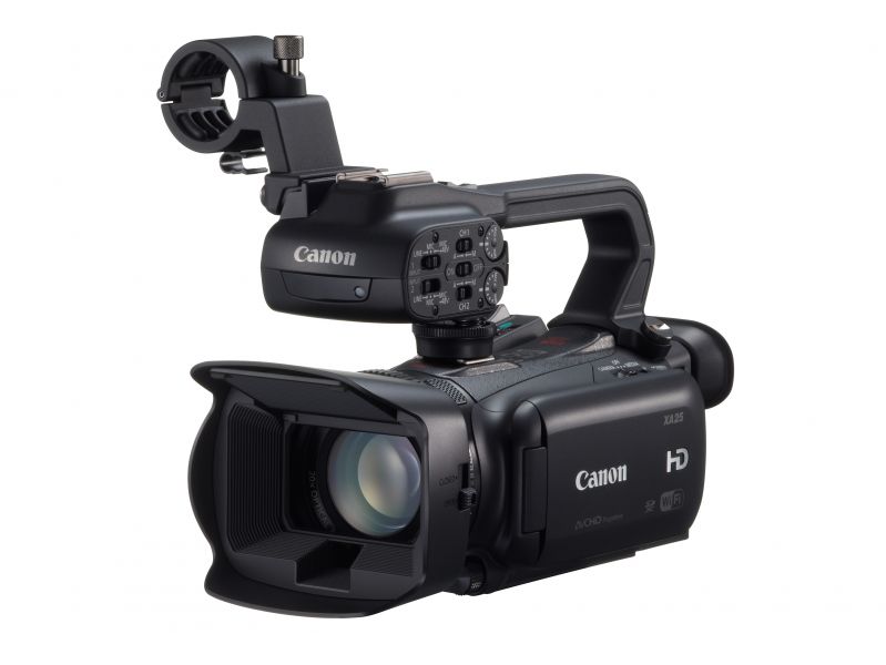 VIDEOCAMARA CANON XA25, LENTE 20X ZOOM ,VIDEO AVCHD, MP4 Y AVCHD+MP4, 24MBPS, SDXC, WIFI.