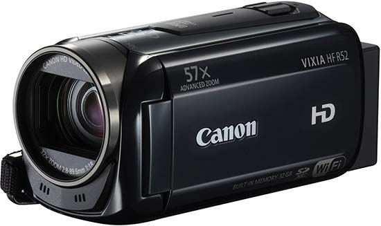 VIDEOCAMARA CANON VIXIA HF R52, 32GB MEM.INTER, SDHC EXP. HASTA 2TB, LENTE 32X Z. OP. FULLHD WIFI.