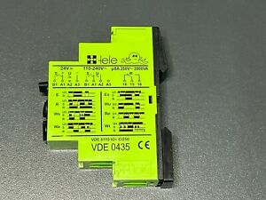 TELE VDE 0435 VDE0435 Time Relay 8A 250VAC