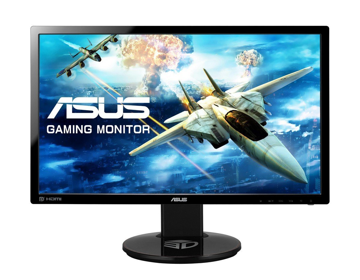 ASUS MT VG248QE MONITOR LED 24 Full HD (1920x1080) HDMI, DisplayPort, DVI-D (SOPORTA NVIDIA 3D VISION) 3.5mm Mini-Jack ALTAVOCES 2W x 2 StereoTIEMPO DE RESPUESTA 1ms NEGRO