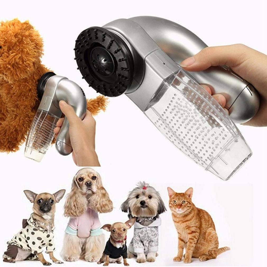 PET HAIR FUR VACUUM CLEANER QUICKGROWTH CAT DOG SHED GROOMING BRUSH COMB VACUUM CLEANER TRIMMER