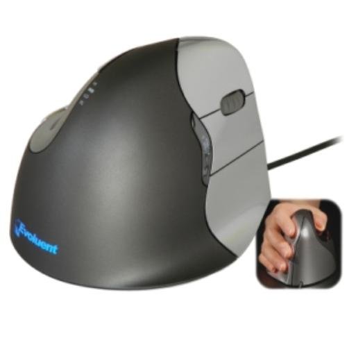 Evoluent VerticalMouse 4 USB Wired Right Hand [VM4R] / Vertical Mouse
