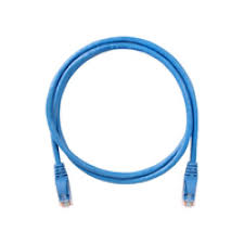 CABLE DE PARCHEO UTPPVC RJ45RJ45 CAT 6 CABLE Y LIBERADOR DE TENSIA&SUP3N COLOR AZUL 3 MTS