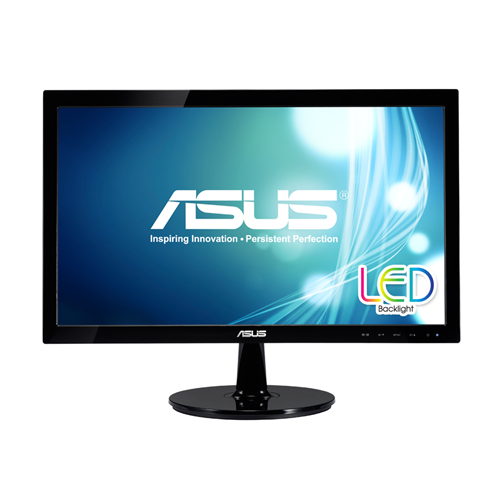 ASUS MT VS207D-P MONITOR LED 19.5 WIDESCREEN RESOLUCION 1600x900 D-SUB TIEMPO DE RESPUESTA 5ms  VESA 75x75mm