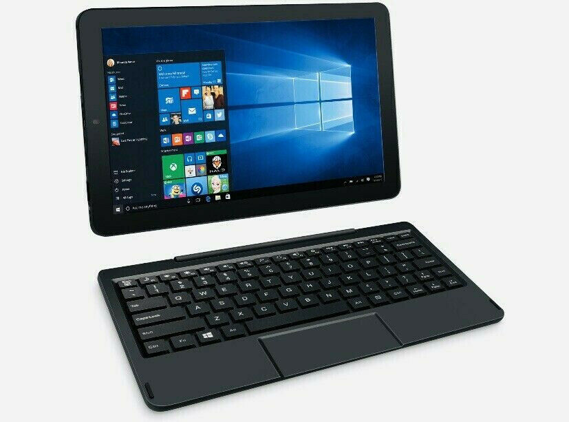 RCA Cambio 10.1" 2-in-1 Windows Touchscreen Tablet 32GB Detachable Keyboard