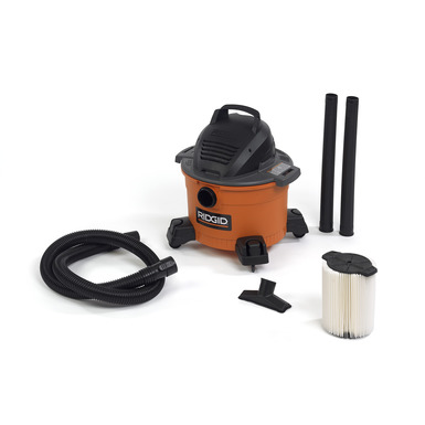 ASPIRADORA RIDGID PROFESIONAL PARA POLVO Y AGUA DE 2.5HP 6 GALONES RIDGID WD0671