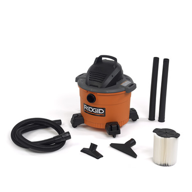 ASPIRADORA SOPLADORA RIDGID WD0970 SECO MOJADO 9 GALONES 3.5HP.