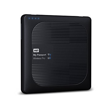 Disco Duro Externo Western Digital My Passport Wireless Pro, 4TB, USB 3.0 Type micro-B, Negro