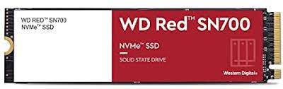Western Digital Unidad de estado sólido interna de estado sólido WD Red SN700 NVMe de 2 TB para dispositivos NAS, Gen3 PCIe, M.2 2280, hasta 3,400 MB/s - WDS200T1R0C