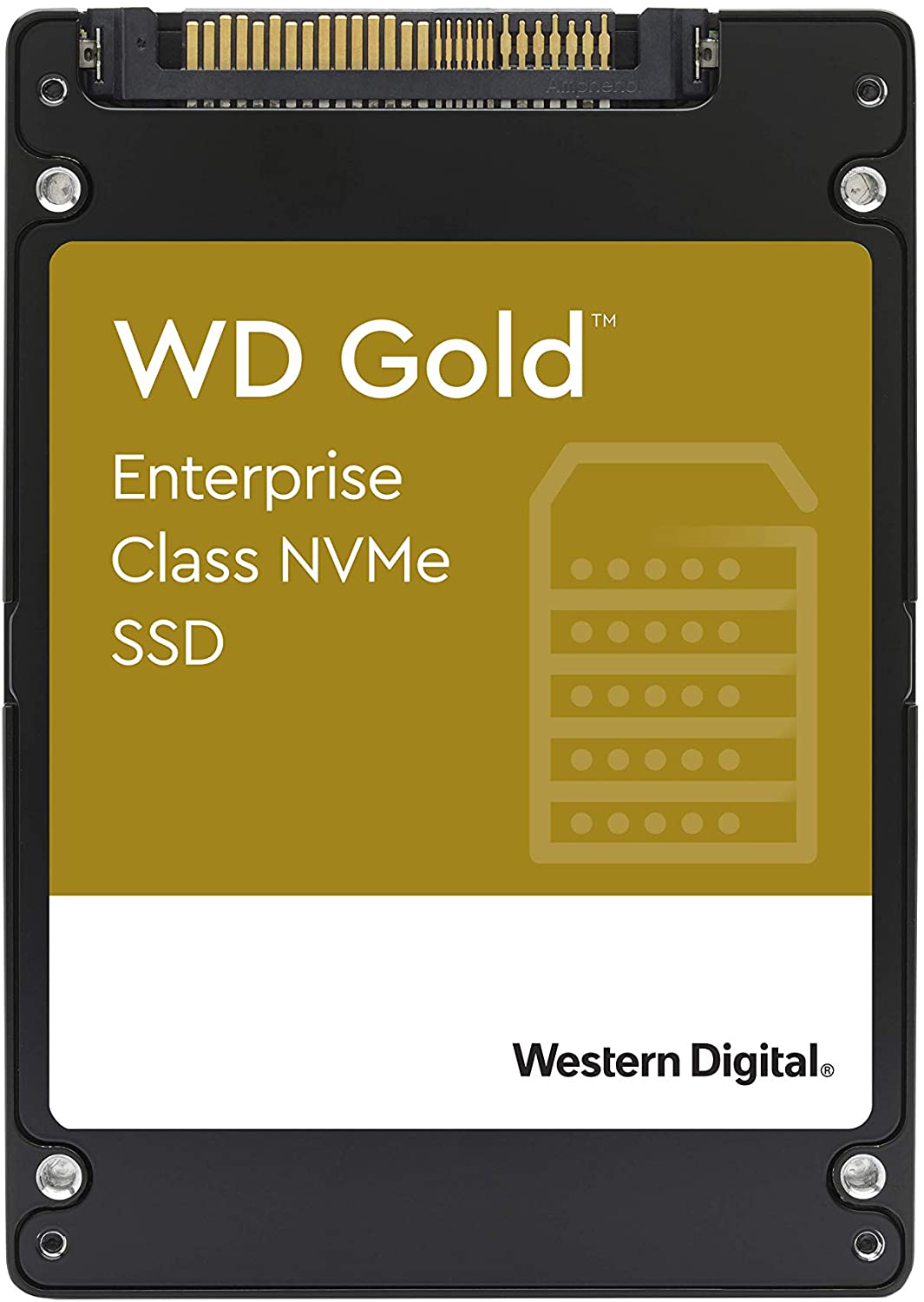 WESTERN DIGITAL 7.68TB WD GOLD SN600 ENTERPRISE CLASS NVME SSD INTERNO - U.2 PCIE, 2.5/7MM - WDS768T1D0D