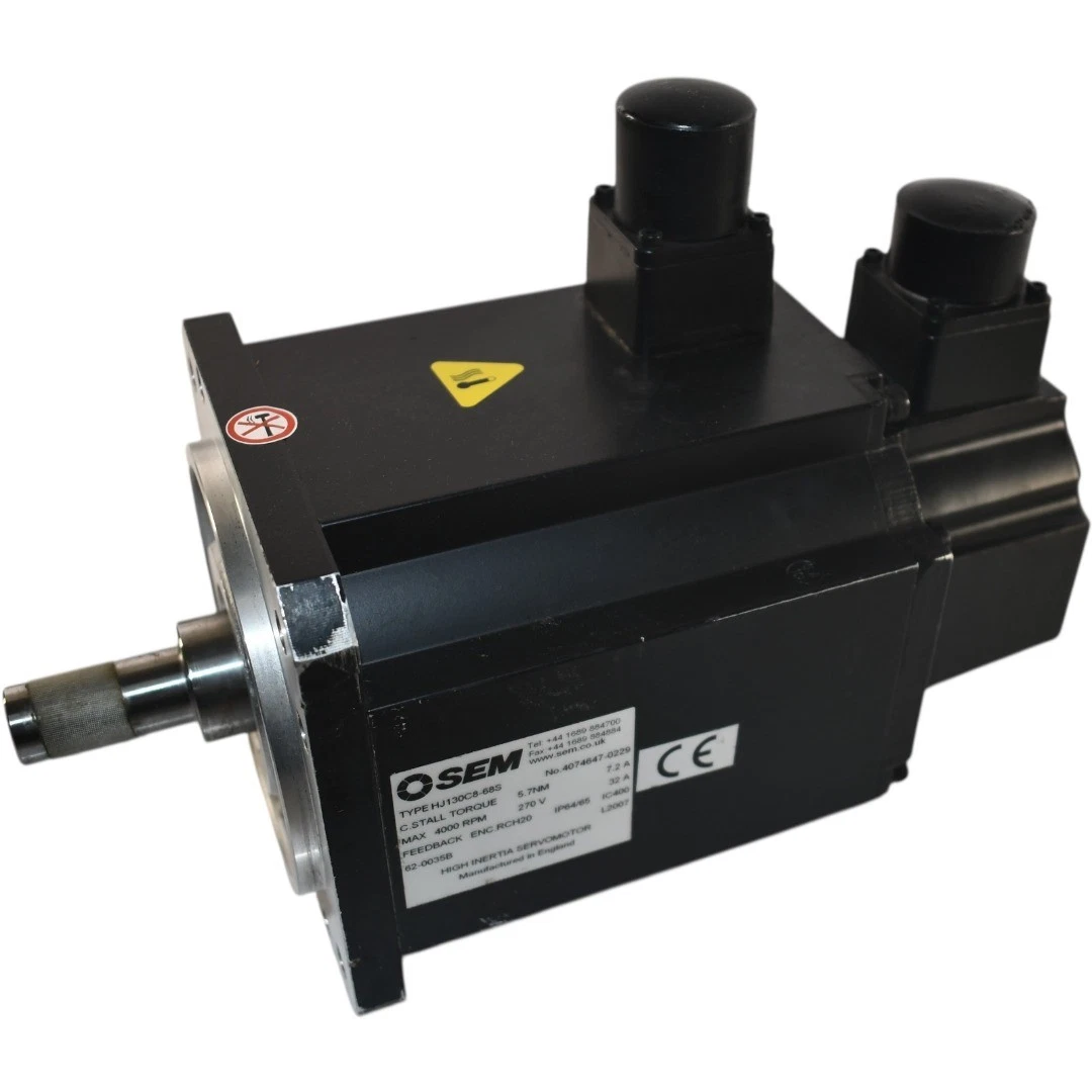 SERVO MOTOR 5.7NM 7.2A 4000RPM 270VAC RCH20 | SEM | HJ130C8-68S