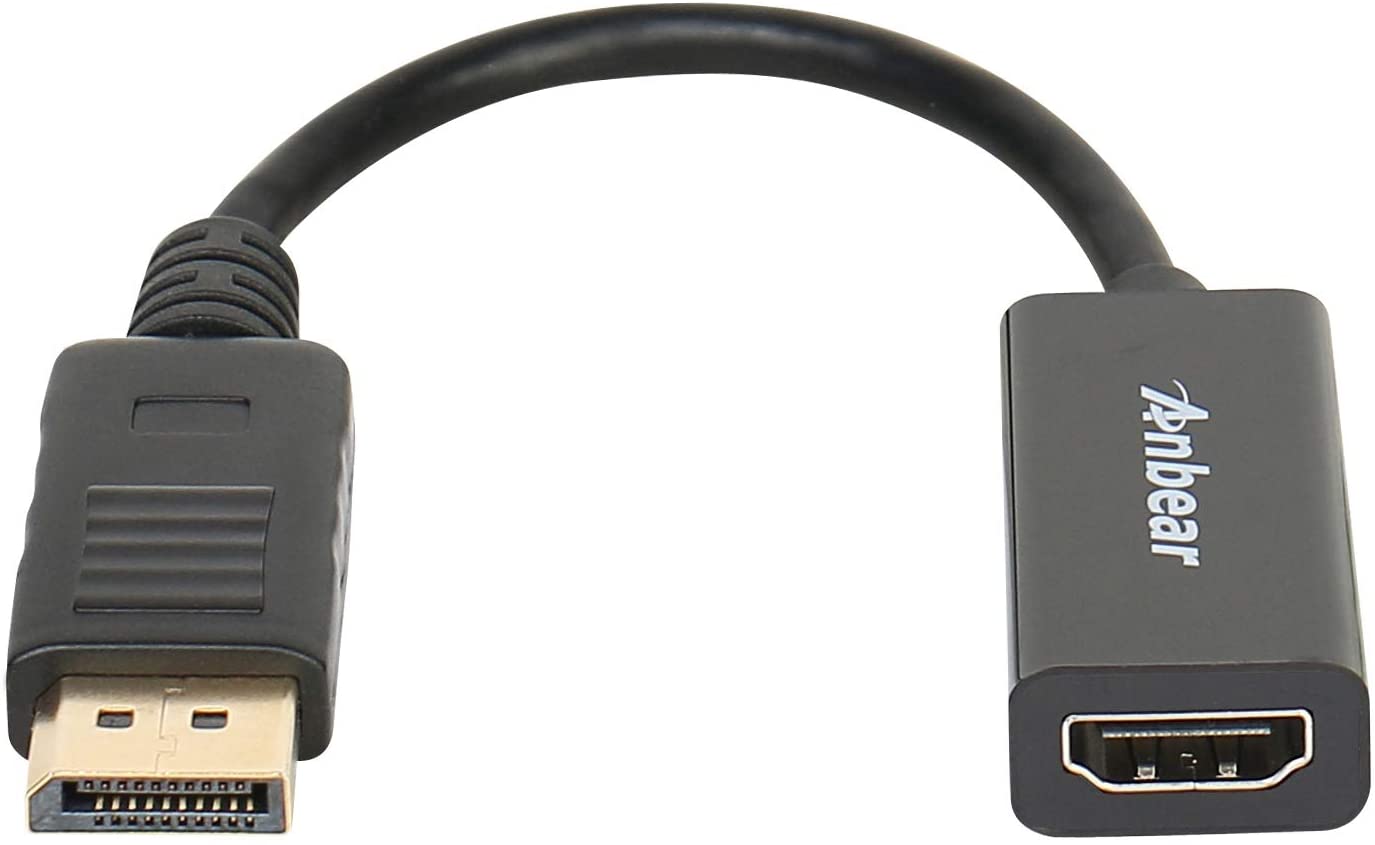 Adaptador DisplayPort a HDMI macho a hembra