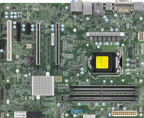 Para placa base SuperMicro X12SAE chipset Intel W480, compatible con xeon-w12xx 10gen