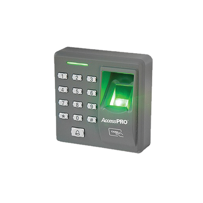 X7-Lector de huella y proximidad con teclado autónomo, 500 huellas/500 tarjetas/8 passwords