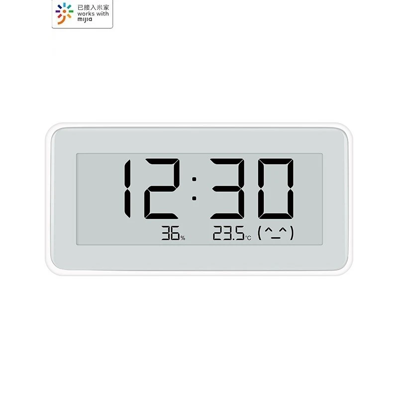 Xiaomi Mijia LYWSD02MMC Reloj de Sobremesa - Medidor Humedad y Temperatura