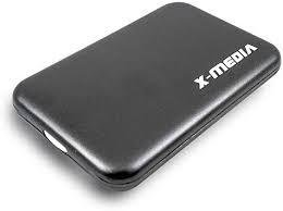 X-MEDIA GABINETE DE DISCO DURO XM-EN2251U3, 2.5", SATA, USB 2.0/3.0, NEGRO