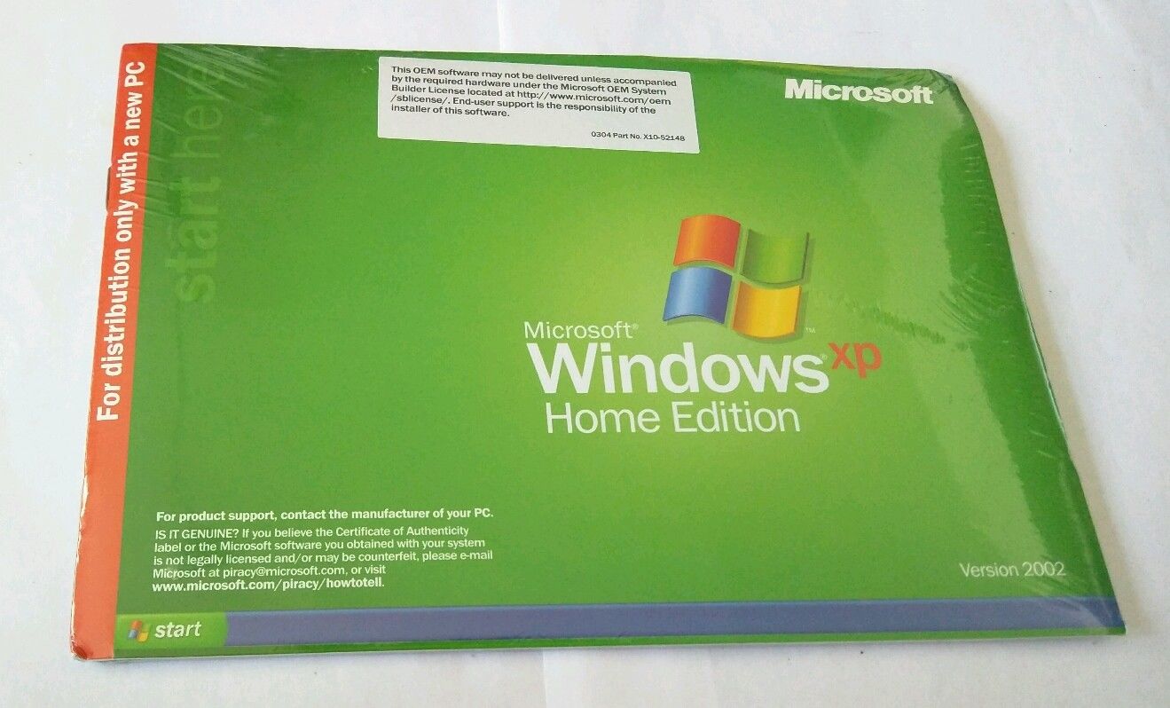 MICRODOFT WINDOWS XP HOME EDITION  / INGLES