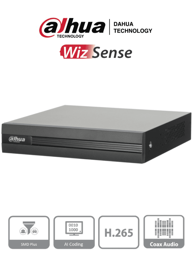 XVR1B08H-I/DVR | DVR de 8 canales 5MP | 1 puerto SATA de hasta 16TB