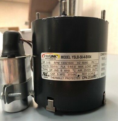 EVAPORADOR MOTOR SPLIT CONDENSADOR INTERLINK YSLB - 50-4-B004