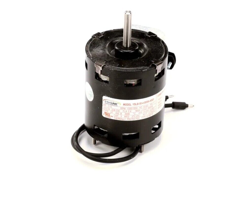 Motor de ventilador Heatcraft YSLB-50-4-B006-AS01 208-230V 60 HZ 1 fase 1300/1550 RPM 1/15HP
