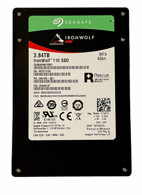 Seagate IronWolf 110 3.84TB NAS SSD 2.5 PULG SATA (ZA3840NM10001)