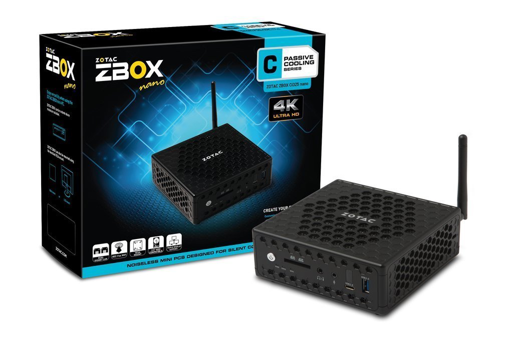 ZOTAC ZBOX-CI325NANO-U MINI PC BAREBONE SYSTEM