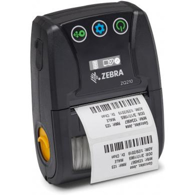 Zebra, Impresora, ZQ210, Portatil, ZQ21-A0E01KL-00, 203dpi, Bluetooth