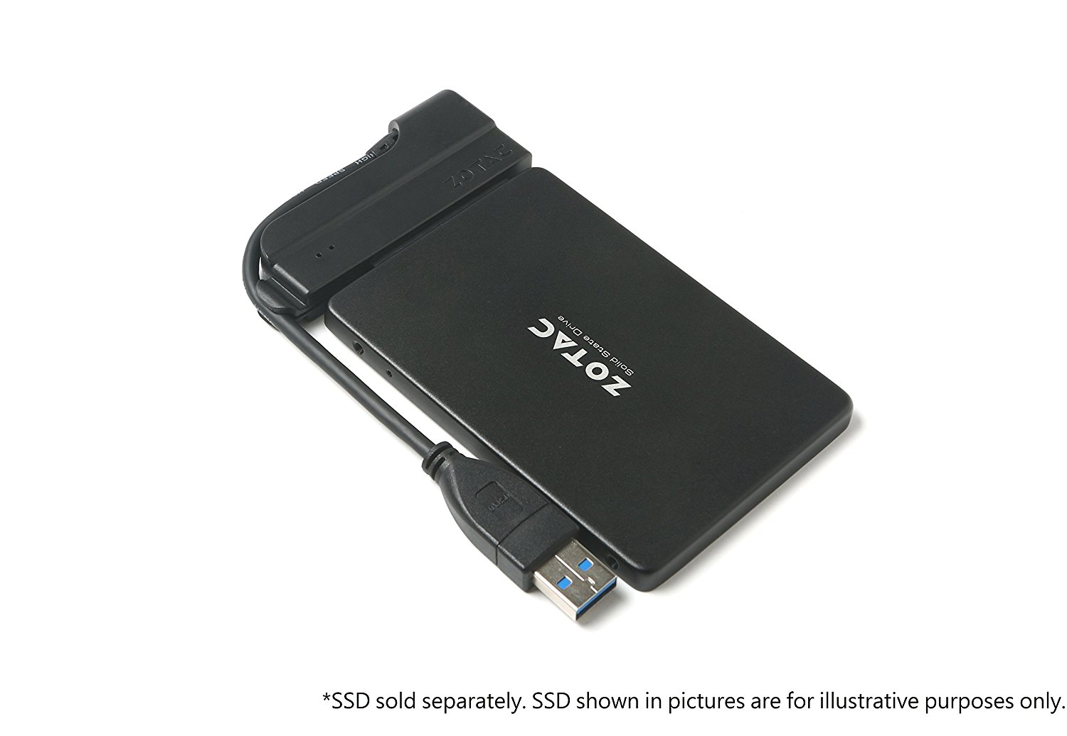 ZOTAC USB ADAPTADOR HD INTERNO SATA III A USB 3.0  ZOTAC SSD / DISCO DURO SATA TO USB 3/0 CONVERTER PARA SSD/HDD