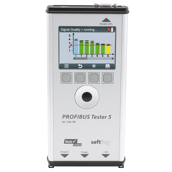 softing DDA-NN-006014 | PROFIBUS Tester 5 BC-700-PB all-in-one for diagnosis and acceptance of PROFIBUS networks