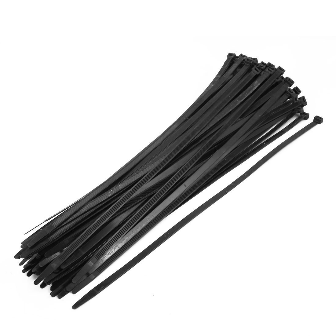 UXCELL 10MMX550MM NYLON CIERRE CON CREMALLERA (CORREA-SOPORTE) PAQTS DE 100