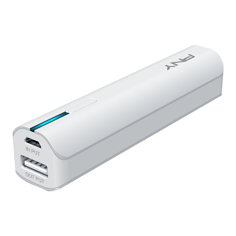 POWER PACK PNY P-B-2200-1-W01-RB T2200 BLANCO 2200MAh 1A CAJA