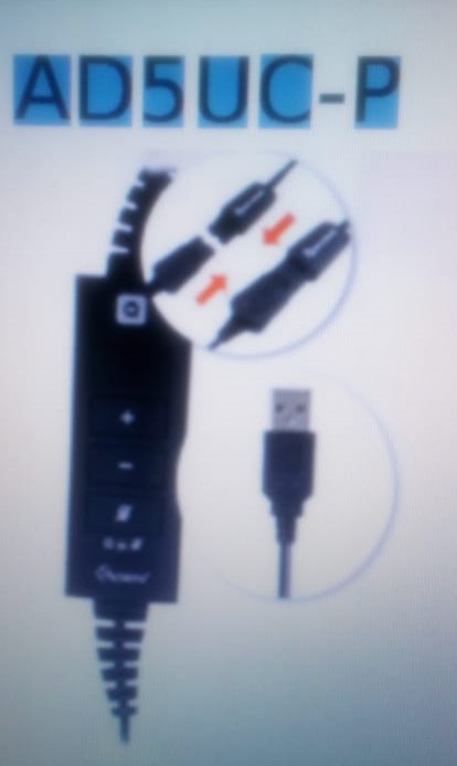 Cable USB con control de volumen Cable USB y conexión Quick Disconnect con control integrado para bajar, subir y mute.
Compatible con plataformas Windows Macintosh y Linux.