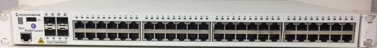 Alcatel-Lucent os6450-p48 48 puertos GbE PoE, PoE + 802.3 at de conmutadores administrados L3 2xsfp