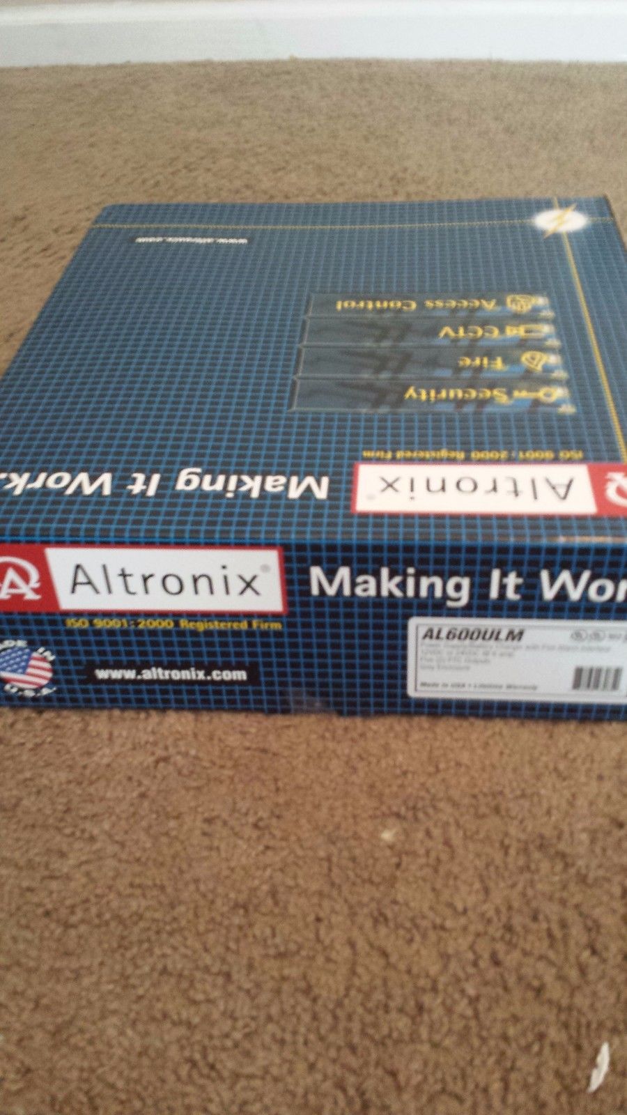 Altronix - AL600ULM - Altronix AL600ULM Proprietary Power Supply - 120 V AC Input Voltage - Wall MountMfr P/N AL600ULM