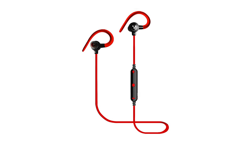 AUDIFONOS SPORT VORAGO ESB-300 ROJO BLUETOOTH MANOS LIBRES