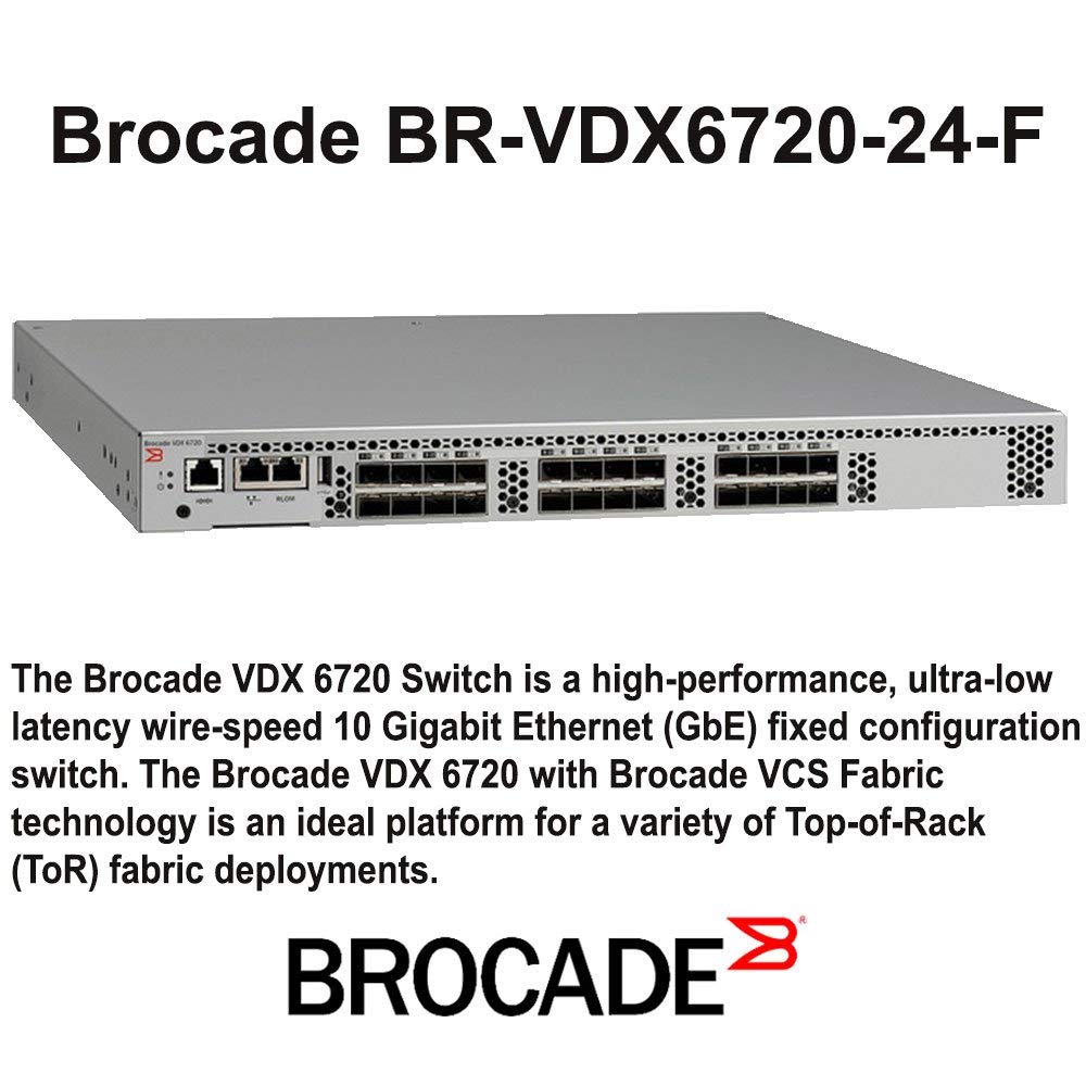 Brocade BR-VDX6720-24-F Ethernet Switch (USADO)