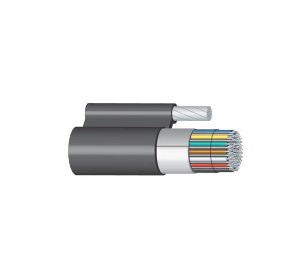 CABLE TELEONICO  ASPB (ACREBg) / AEREO / AUTOSOPORTADO / EXTERIOR / 10 PARES / CALIBRE 26 AWG / COLOR NEGRO / precio por metro