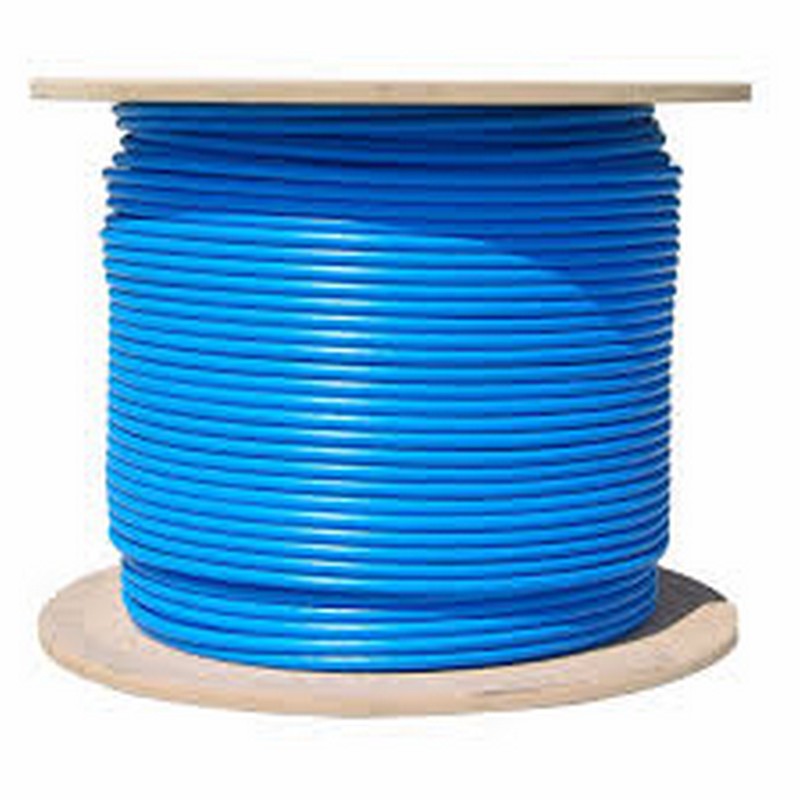 CABLE UTP CAT.5E, COLOR AZUL, CONDUCTORES CCA, BOBINA DE 305 MTS/ CAT5