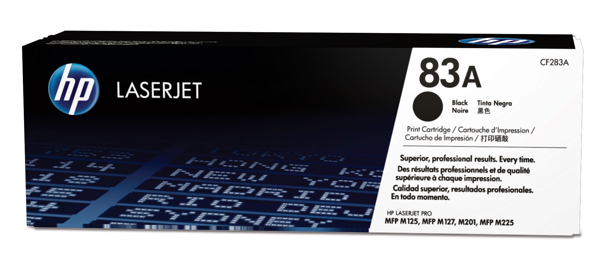 TONER HP 83A NEGRO LASERJET PARA P/M201dw P/M127fn P/M225dw (CF283A)