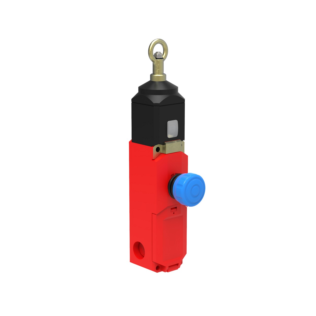 INTERRUPTORES DE TIRÓN DE CUERDA DE SEGURIDAD CON BOTÓN DE PARADA DE EMERGENCIA BANNER ENGINEERING RP-LS42F-75L