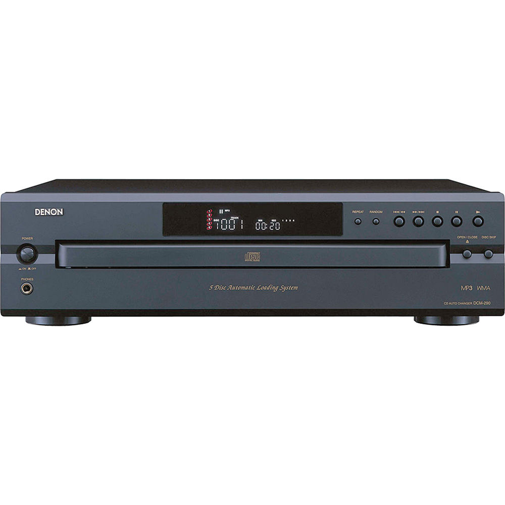 BOGEN MODELO DCM290P REPRODUCTOR DE DISCOS COMPACTOS PARA 5 CDs