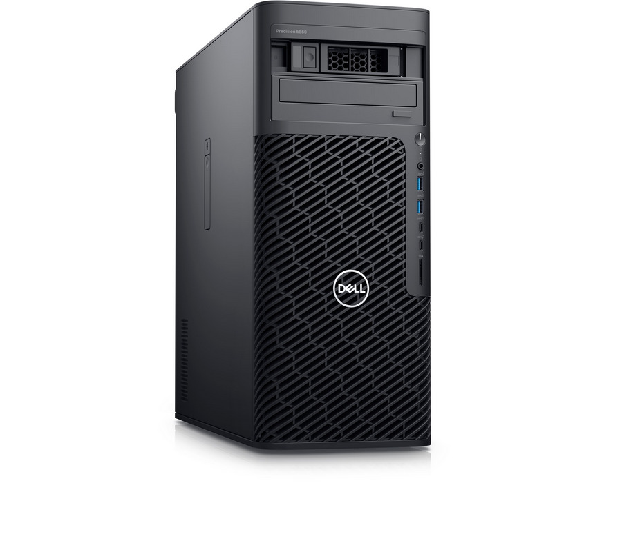 DELL 5860 Intel® Xeon® W5-2445 4,6 GHz Windows 11 Pro 64 GB 	
NVIDIA® T1000, GDDR6 de 8 GB, SSD M.2 NVMe PCIe de 256 GB, SSD M.2 NVMe PCIe de 1 TB, NIC Intel® X710 de 10 GbE, puerto doble, cobre