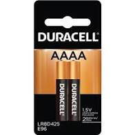 CopperTop AAAA Battery, Alkaline, Premium, 1.5VDC, PK 2