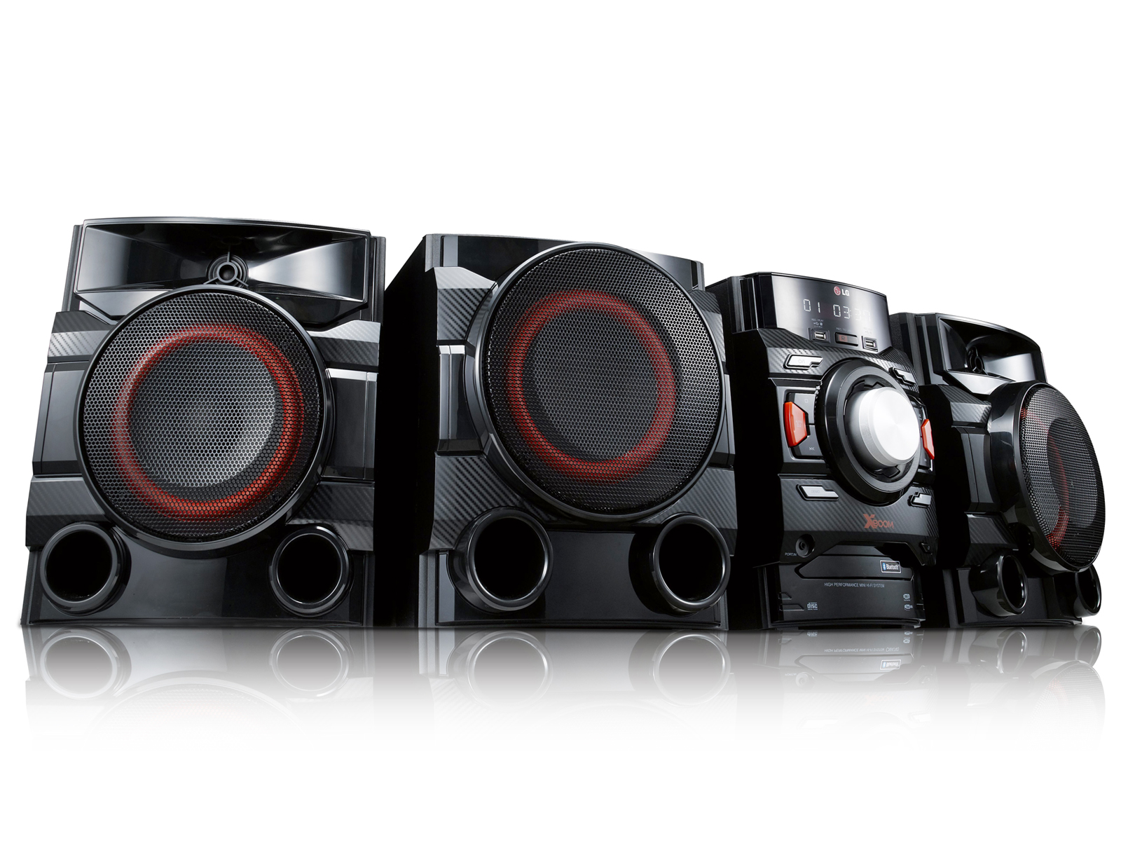 MICROCOMPONENTE LG CM4550 700W 2.1, 2 USB, CD, MP3, BLUETOOTH