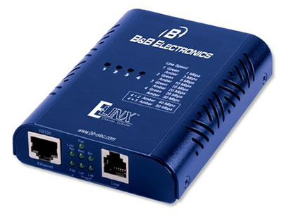 Extensor de Ethernet, Marca B&B Electronics, Mod. EIS-EXTEND