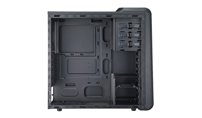 GABINETE COOLER MASTER CM 590 III BLACK RC-593-KWN2