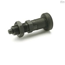 GN.35502 GN 617.1-5-AK Ganter Indexing Plunger with Knob and Locking Nut Threaded M10x1