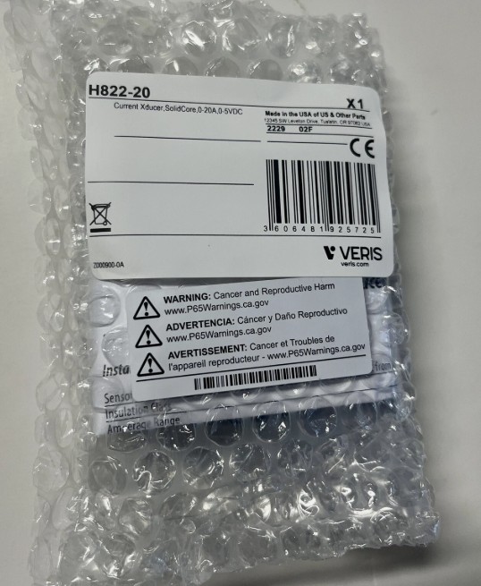 Veris H822-20 (Current Transducer)